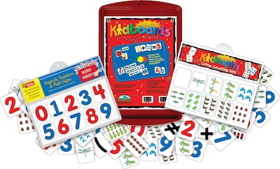 Barker Creek Learning Magnets Numbers & Counting Units Activity Kit