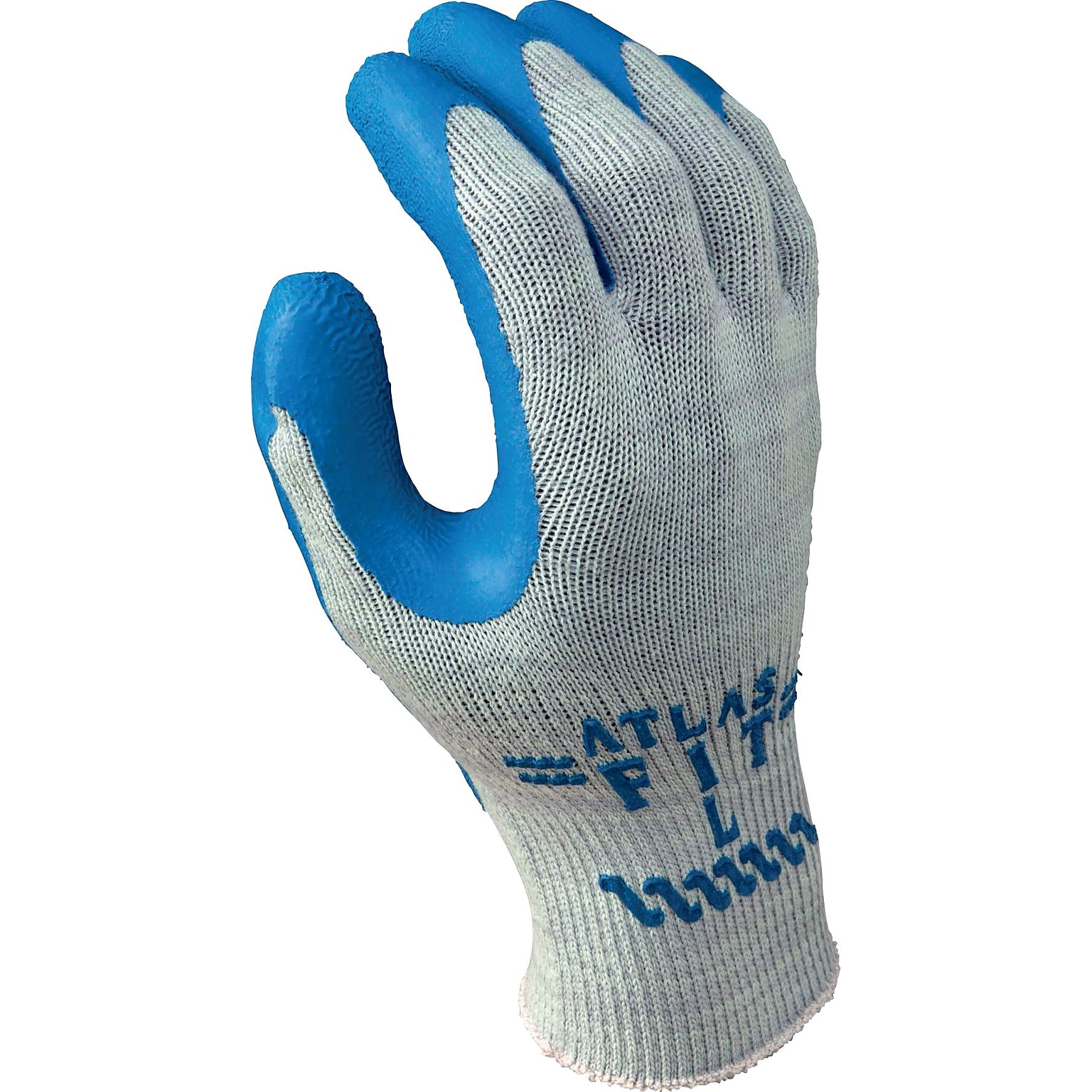 Showa Best® Glove ATLAS® Fit® 300 Rubber Coated General Purpose Gloves, Medium