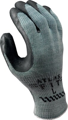 Showa Best® Glove ATLAS® Fit® 300B Rubber Coated Multi-Purpose Gloves, Large