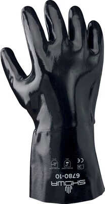 Best Manufacturing Company Black Chemical Resistant 1 Pair Smooth Finish Neoprene Glove