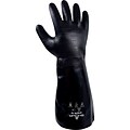 Best Manufacturing Company Black Provide Chemical Protection 1 Pair Neoprene Gloves