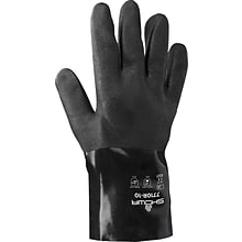 Best Manufacturing Company Black Chemical Resistant 12/Pack Gauntlet Gloves