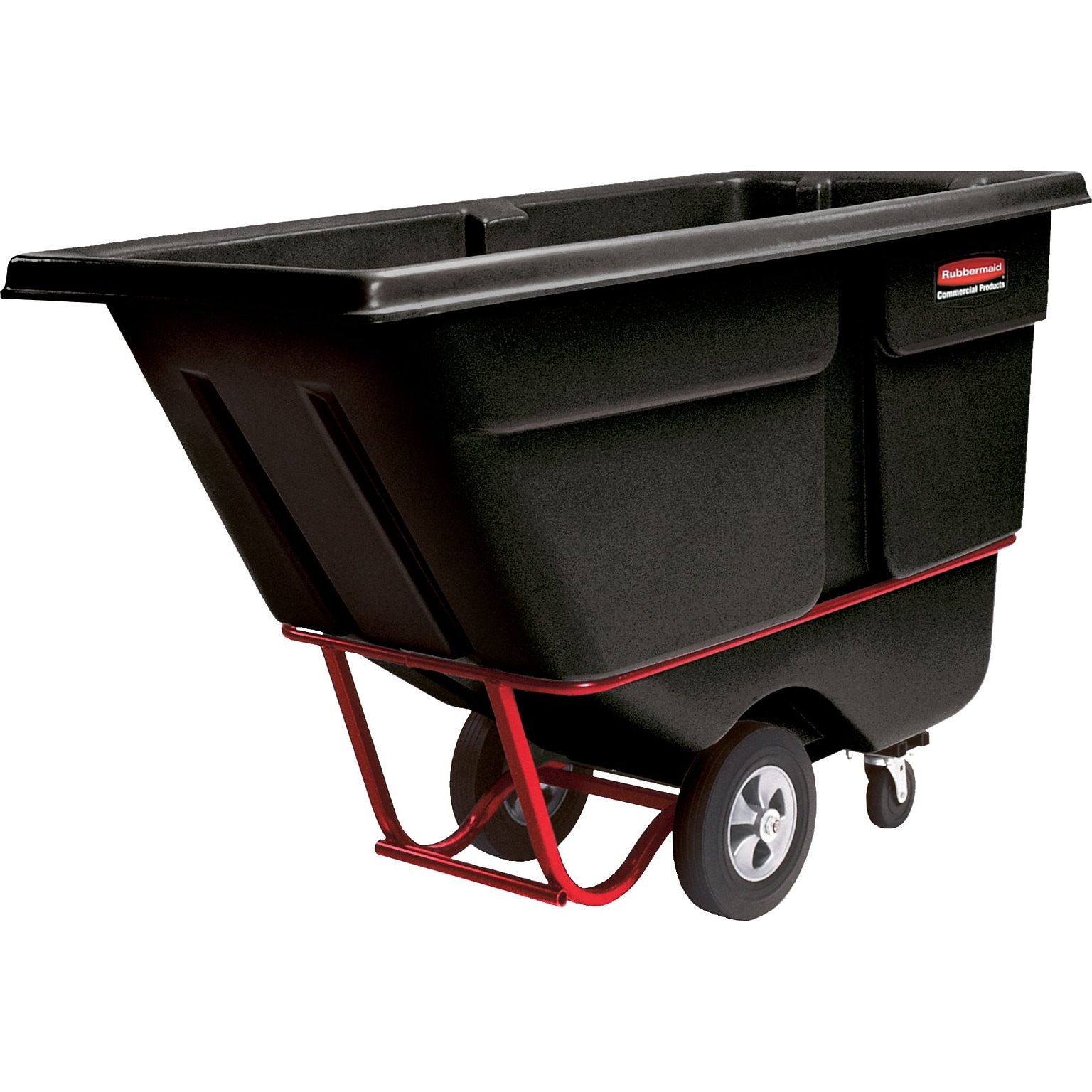 Rubbermaid Standard Duty Tilt Truck, 1250 lb. Capacity, Black (FG131500BLA)