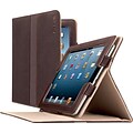 Solo Executive Collection New York Ascent Leather Case for iPad, Brown (VTA210-3)