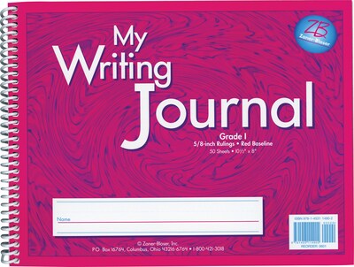 Zaner-Bloser® Writing Journals, Blue, Grade 2-3, 6 EA/BD