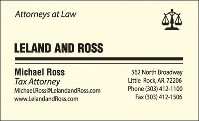 Classic® Linen 80-lb Business Card; 1-color, 2-sided, Ivory