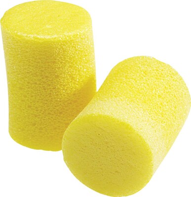 3M E-A-R Classic Uncorded Earplugs, NRR 29 dB, Yellow, 200/Box (3901000)
