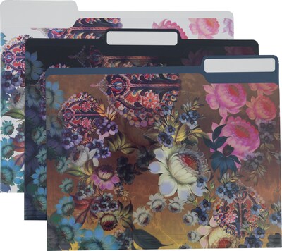 Cynthia Rowley Floral Print Fashion File Folders