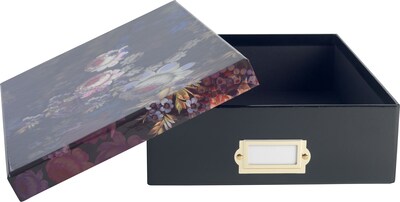 Cynthia Rowley Document Box, Dark Floral
