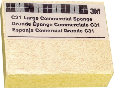 3M™ Commercial Size Sponge, 6 x 4.25 x 1.625, 24/CT