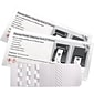 Alliance Thermal Printer Cleaning Card featuring Waffletechnology (6" x 2"), 15 Cards per box
