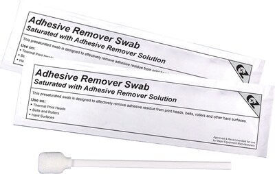 Alliance Adhesive Remover Foam Swabs, 50 Swabs per box