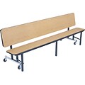 NPS® 6 Mobile Convertible Bench, Light Oak