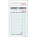 Alliance 1-Part Carbonless Guest Checks, 3.4 x 6.73, 50 Sets/Book, 2/Carton (367401)