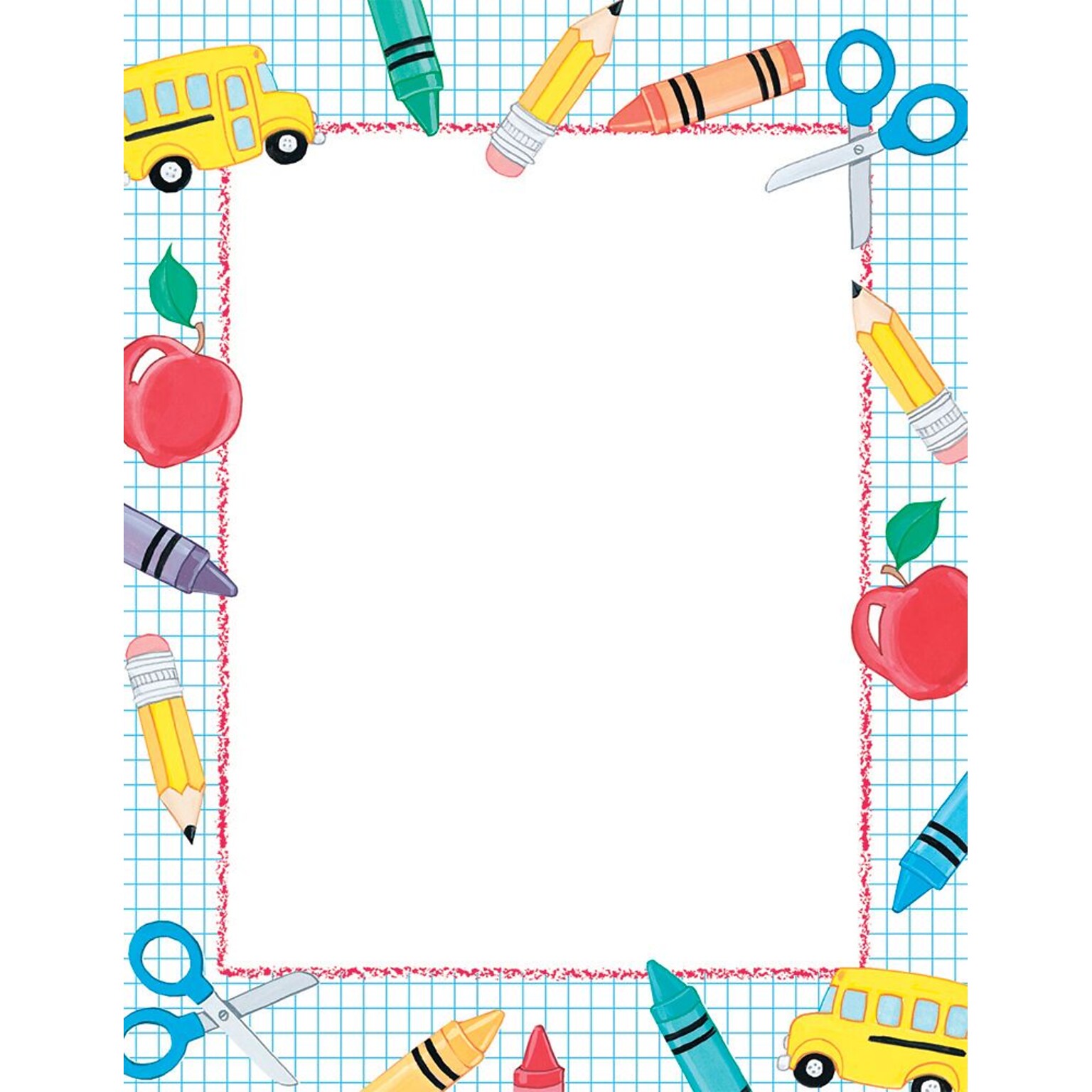 Great Papers® School Stuff Letterhead 80 Sheets