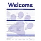 Medical Arts Press® Welcome Registration Form,  Paw Print in Middle