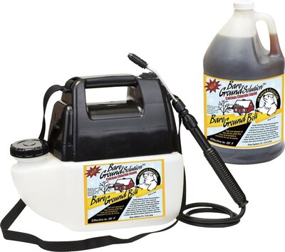 DBS Bare Ground Bolt Battery Sprayer Ice Melt with 1 Gallon Calcium Chloride (BGBPS-1C)