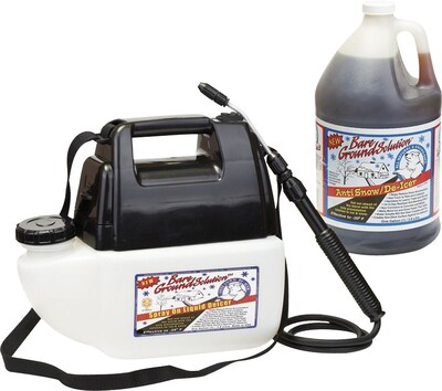 DBS Bare Ground Bolt Battery Sprayer Ice Melt with 1 Gallon Magnesium Chloride (BGPS-1)