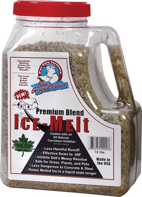 Bare Ground™ Premium Blend Ice Melt, Pet Friendly, 12 lb. Shaker Jug, 4/Carton (BGSJ-12CT4)