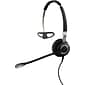 Jabra BIZ 2400 II Noise Canceling Mono Headset Microphone, Over-the-Head, Black (2406-820-205)