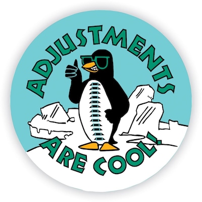 Medical Arts Press® Chiropractor Stickers,  Penguin