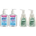 PURELL® Advanced Refreshing Gel Hand Sanitizer & Gojo® Foaming Hand Soap Combination Kit, 4/Pack