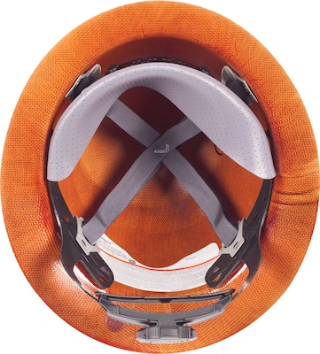 Mine Safety Appliances Skullgard Phenolic ANSI Class G 4-Point Ratchet Suspension Full Brim Hard Hat