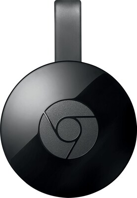 Google Chromecast 2 811571016518 Streaming Media Player, Black