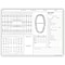 Medical Arts Press® Dental Chart, Account Record,  Green