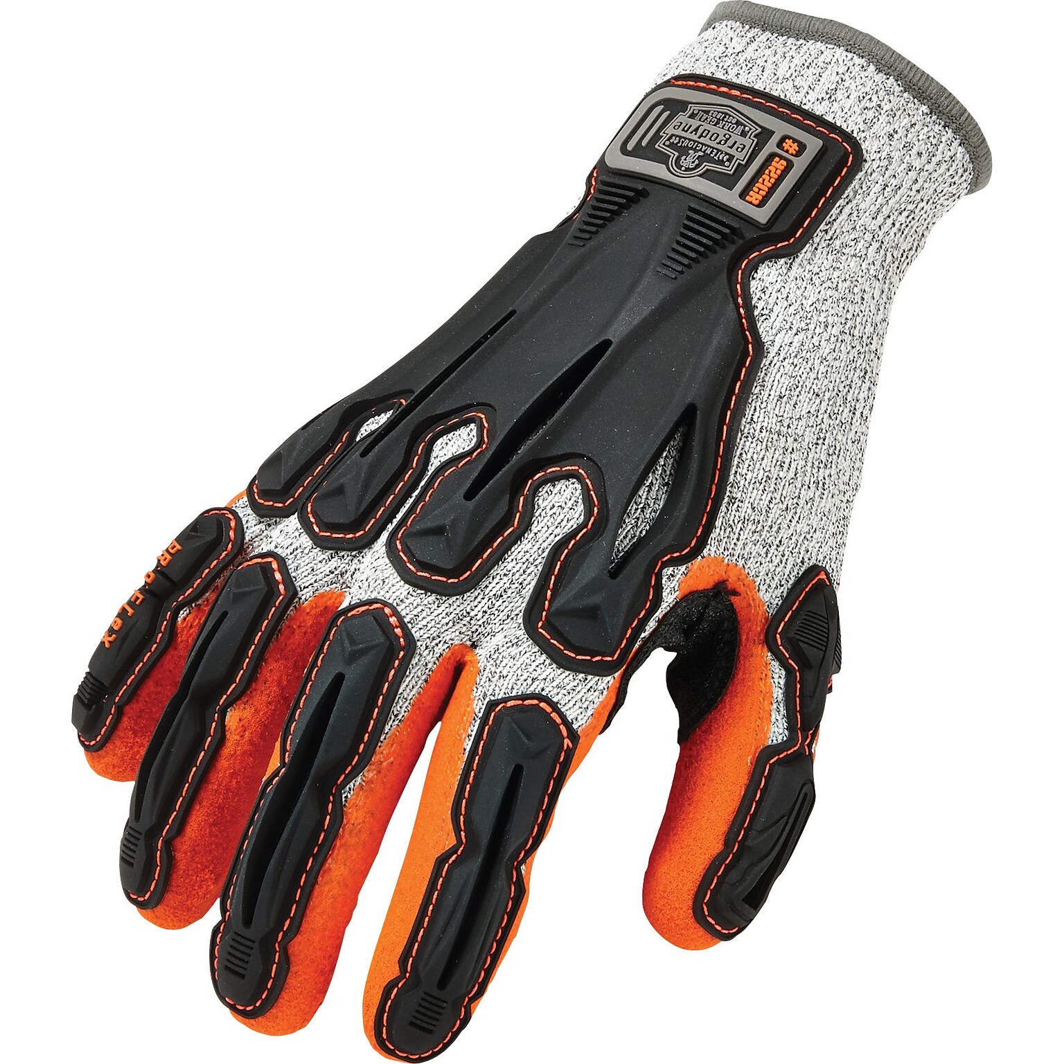 Ergodyne Proflex 922CR Nitrile Coated Cut Protection Nylon-spandex Gloves, Large, 13 Gauge, Multicolor, 2 Gloves/Box (17094)