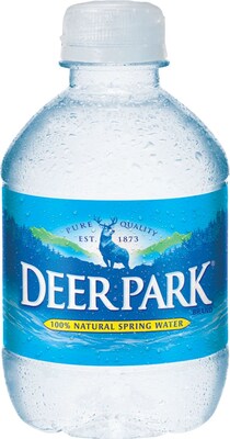 Zephyrhills Brand 100% Natural Spring Water, 8-ounce mini plastic bottles  (Pack of 12) 