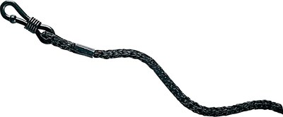 MCR Safety® Crews 24 Slip-On Eyeglass Cord, Black, 12/Ct