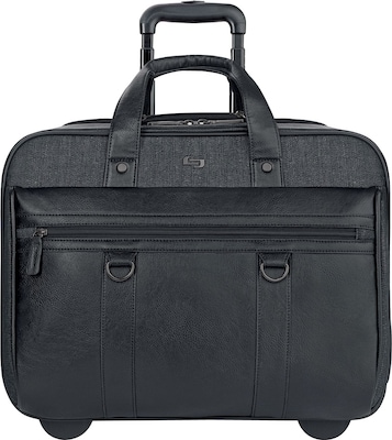 Solo New York Executive Collection Laptop Roller, Black Cotton (EXE935-4)