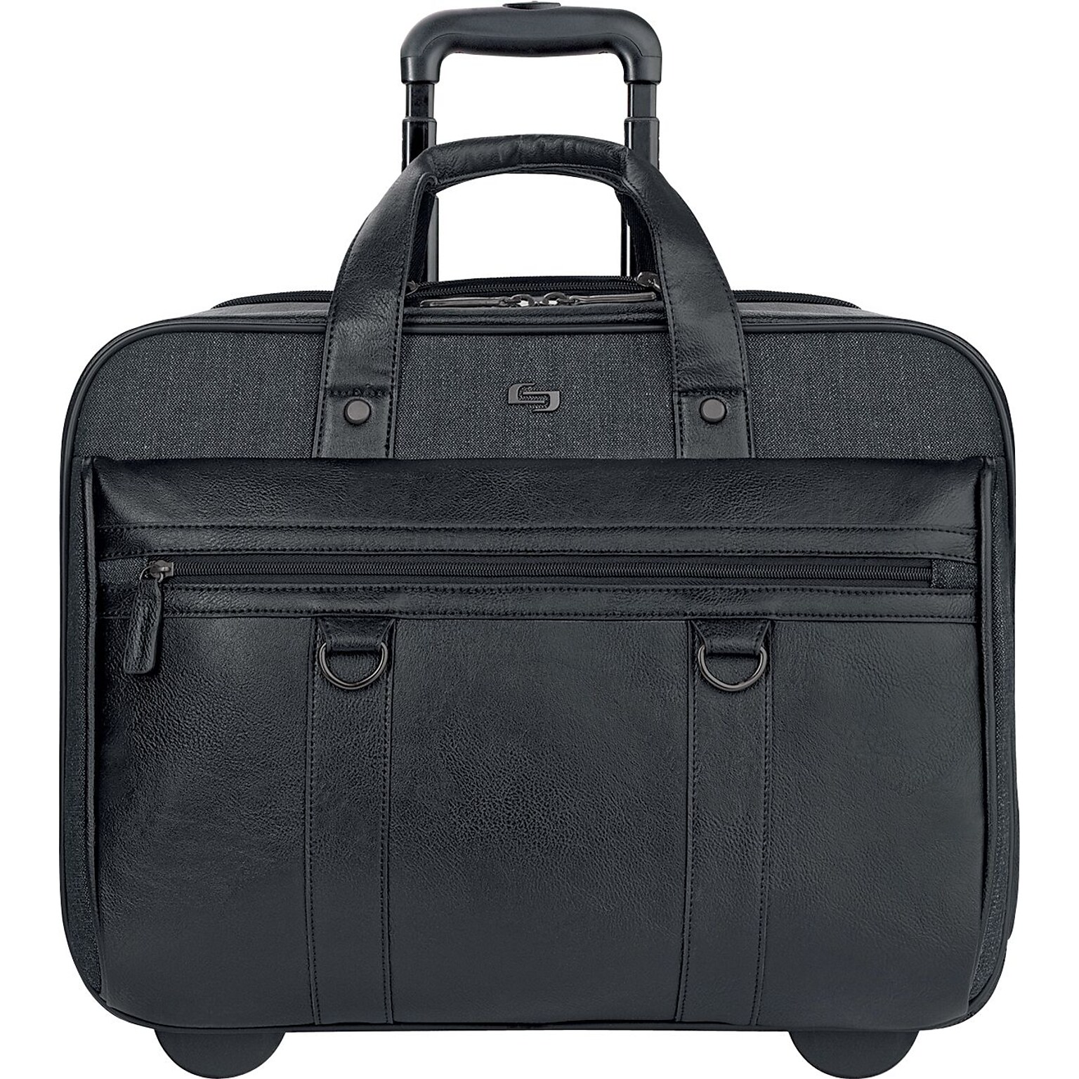 Solo New York Executive Collection Laptop Roller, Black Cotton (EXE935-4)