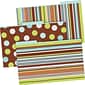 Barker Creek Ribbon by the Yard Decorative Legal-Sized File Folders, Multi-design, 3-tab, 9 per package/3 designs (BC2509)