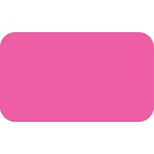 SPS Blank Color-Coding Label, Fluorescent Pink, 7/8H x 1 1/2W, 500 Labels/Roll