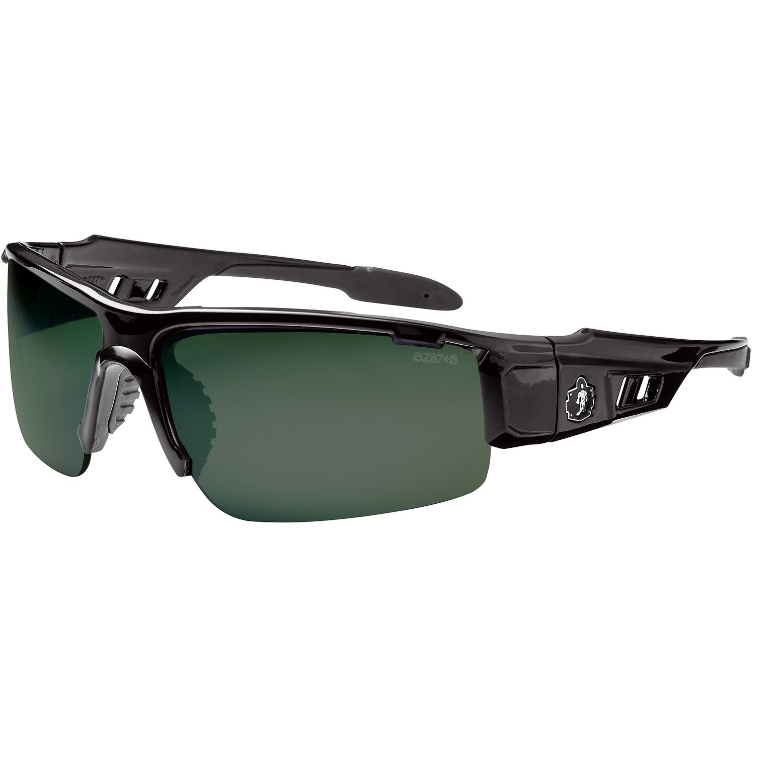 Ergodyne® Skullerz® DAGR-PZ Polarized Safety Glasses, Black, PZ Smoke Lens
