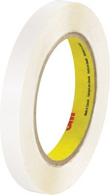 Scotch® #444 Double Sided Film Tape, 1/2x36 yds., 72/Case