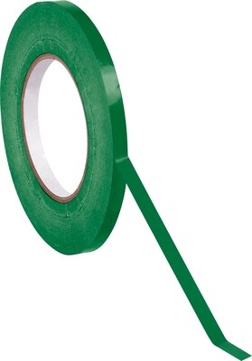 Tape Logic Bag Tape, 3/8 x 180 yds., Dark Green, 96/Case
