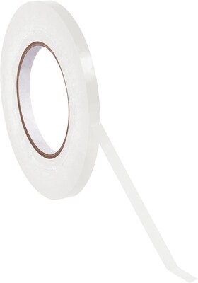 Tape Logic 3/8 x 180 yds. - White Bag Tape, 16/Case