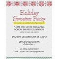 Great Papers® Holiday Stationery Holiday Stitch, 80/Count