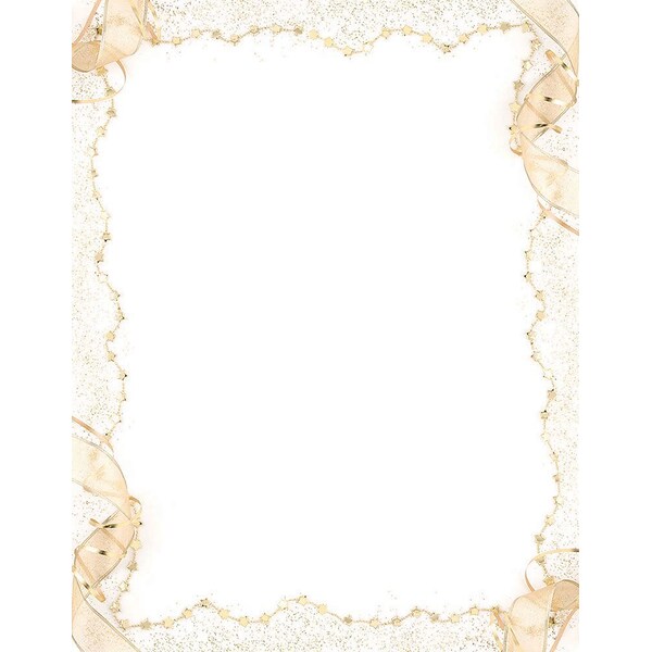 Great Papers® Gold Party Letterhead 80 count
