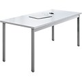 Safco E5 Series Collection 60W Desk, Designer White