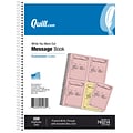 Quill Brand® While You Were Out Book, 11 x 8-1/2,  Assorted, 200 Forms/Book (745214)