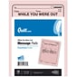 Quill Brand® While-You-Were-Out Message Pads, 5-1/2" x 4-1/4", 50 Sheets/Pad, 12 Pads/Pack (792001)