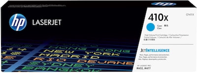 HP 410X Cyan High Yield Toner Cartridge (CF411X)