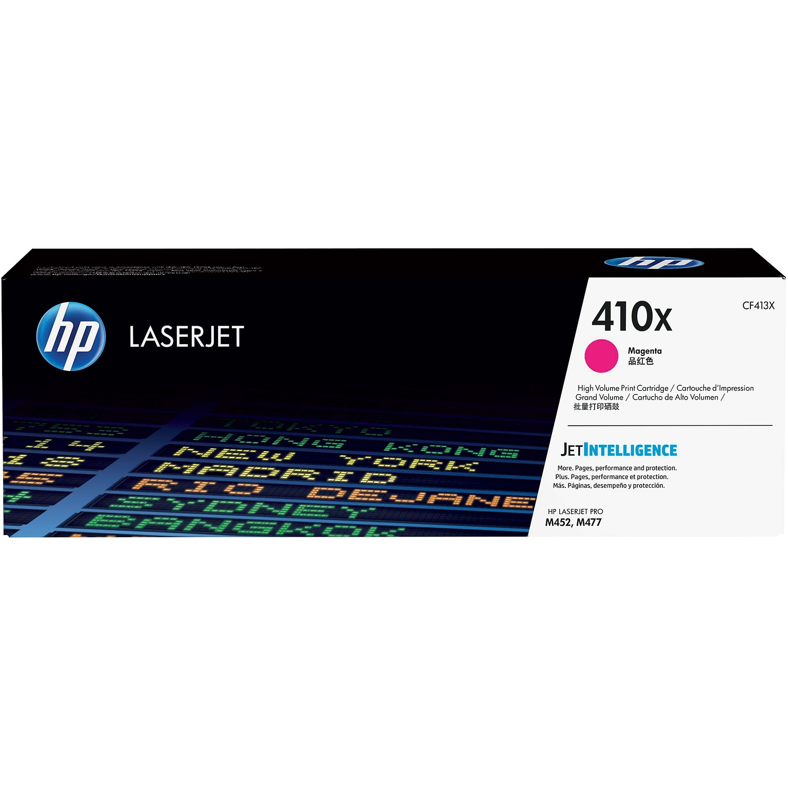 HP 410X Magenta High Yield Toner Cartridge (CF413X)