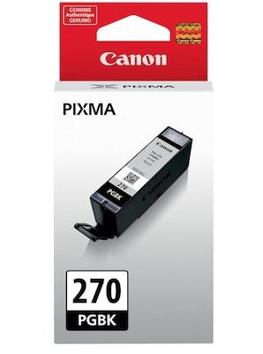 Canon 270 Pigment Black Standard Yield Ink Cartridge (0373C001)