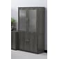 Safco 29 1/2"H Aberdeen Storage Cabinet, Gray Steel (ASCLGS)
