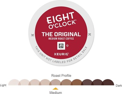 Eight OClock Original Coffee, Keurig® K-Cup® Pods, Medium Roast, 96/Carton (64053)